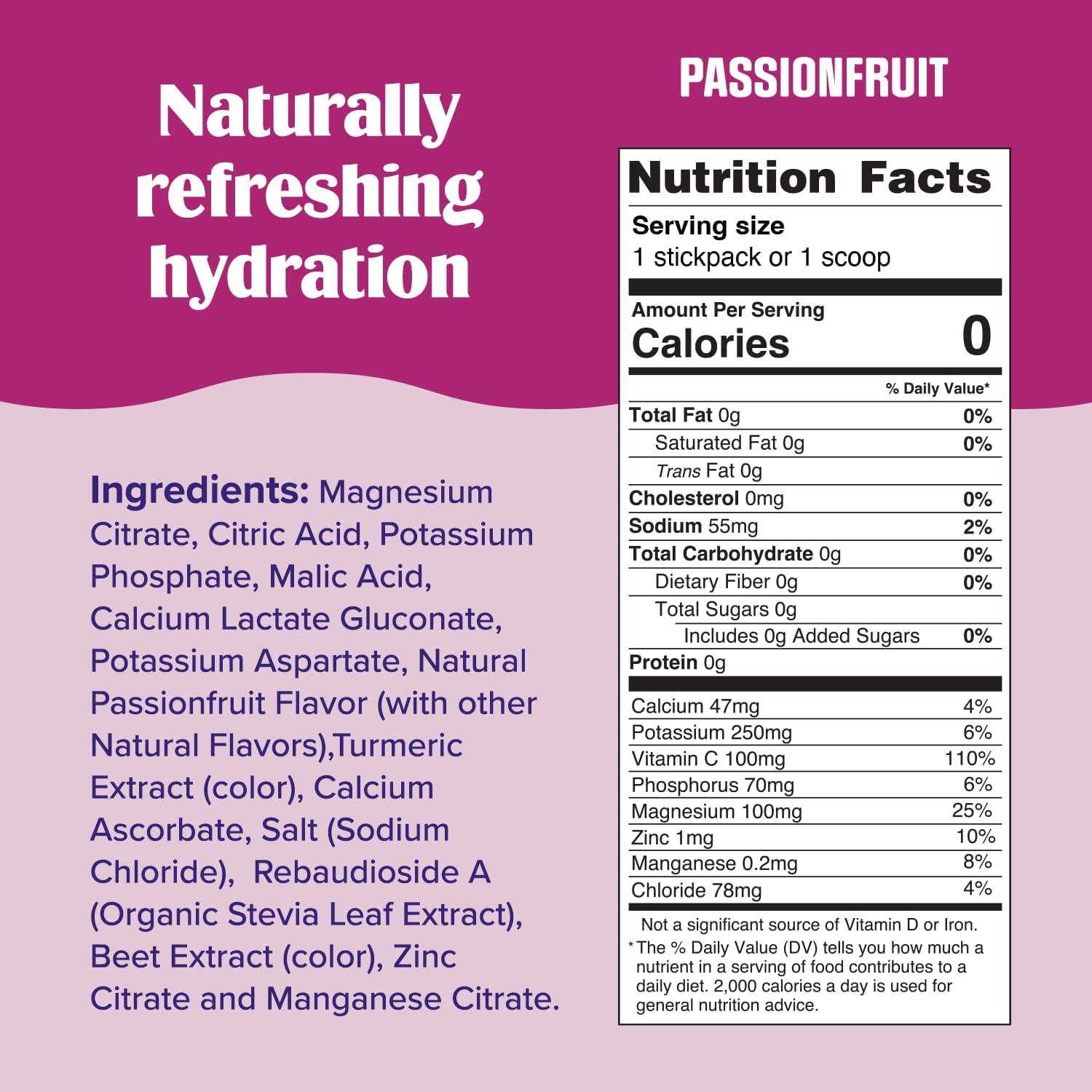 image:imageUltima Replenisher Daily Electrolyte Powder Lemonade 20 Stickpacks Zero Sugar Hydration Packets with 6 Electrolytes and Minerals Sugar Free Plant Based amp Keto Friendly Drink MixPassionfruit