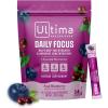image:imageUltima Replenisher Daily Focus Supplement amp Electrolytes Powder  Acai Blueberry 14 Stickpacks  Hydration Packets 60mg Caffeine from Green Tea Extract amp LTheanine to Improve Focus amp Concentration