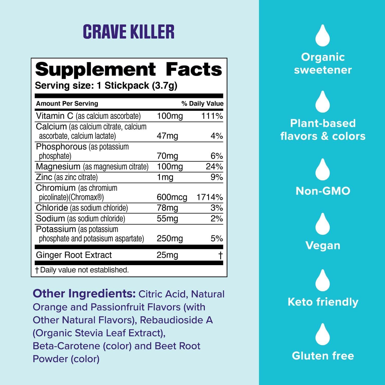 image:imageUltima Replenisher Crave Killer Supplement and Electrolytes Powder Tropical Fusion 14 Stickpacks Hydration Packets That Kick Cravings to The Curb
