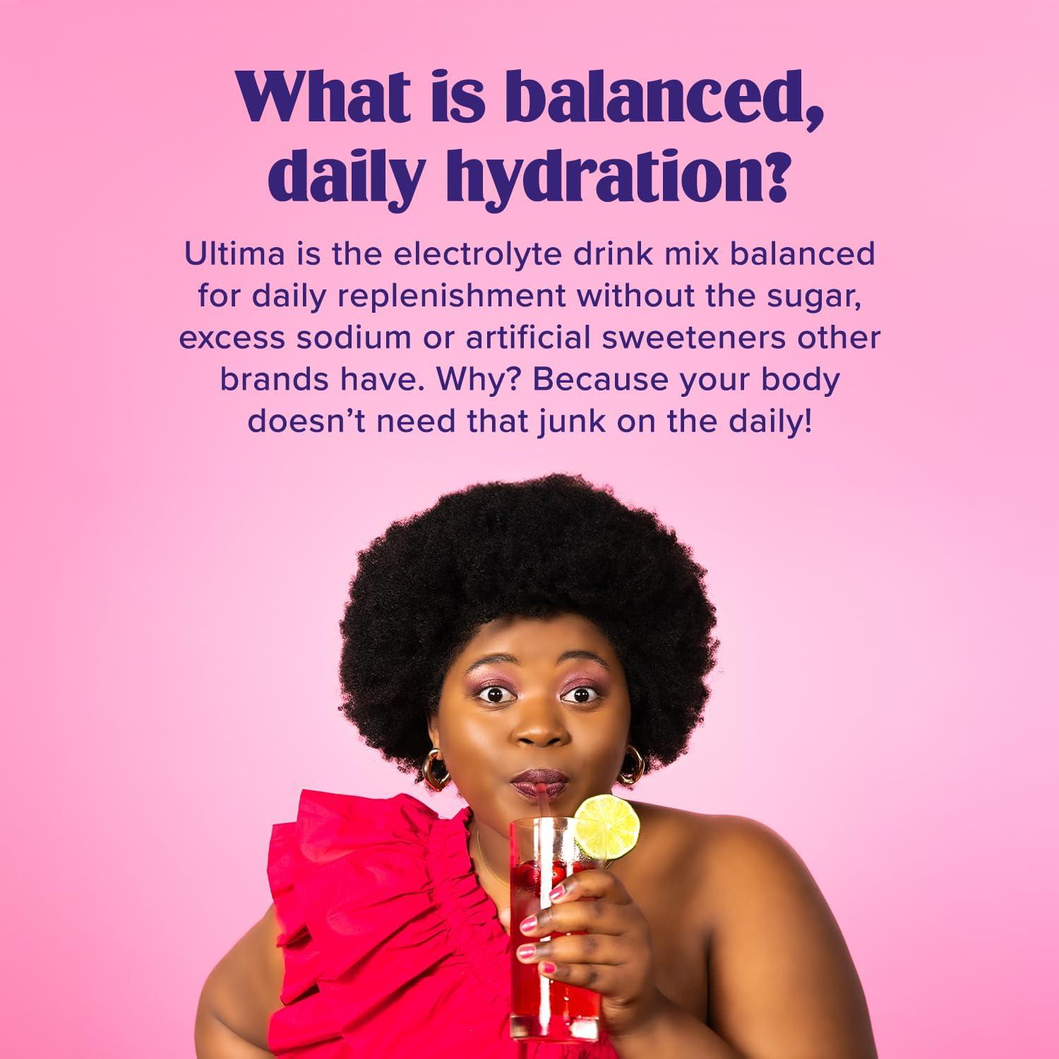 image:imageUltima Replenisher Daily Electrolyte Powder Lemon Black Tea 90 Servings Zero Sugar Hydration Powder with 6 Electrolytes and Minerals Sugar Free Plant Based amp Keto Friendly Drink MixPina Colada
